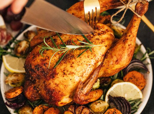 Olive-flavored Holiday Stuffed Chicken